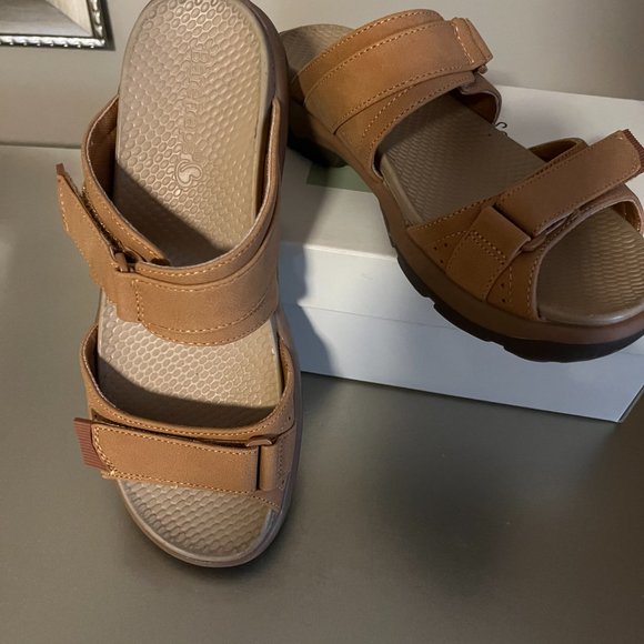 Bare Trap Slide Samdals - Picture 4 of 6